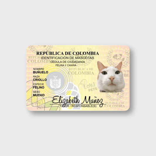 Cédula De Billetera - Peludolandia